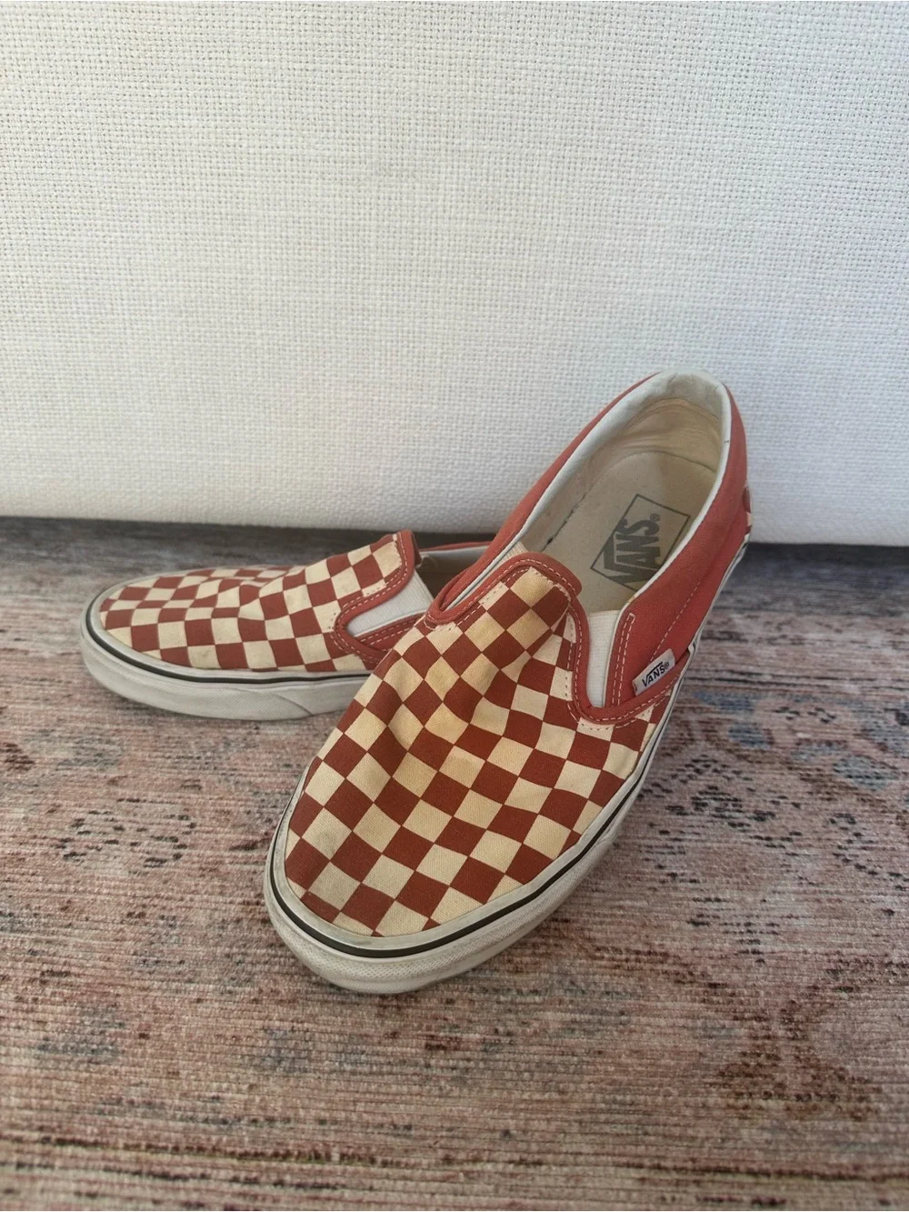 Vans Checkerboard Slip-On Sneakers size 9